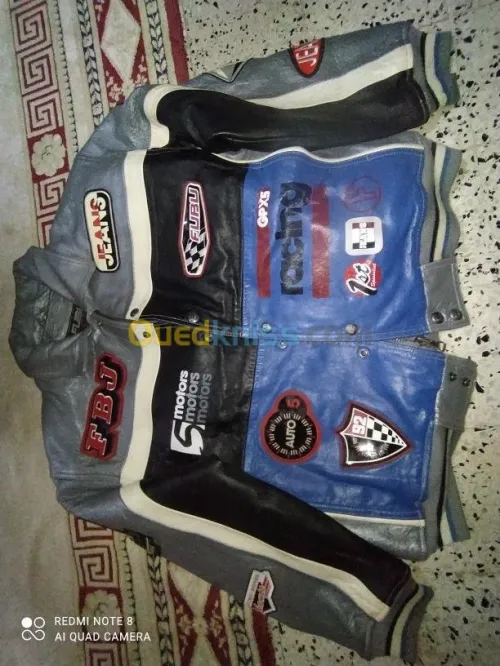 Veste en cuir achetée en allemagne