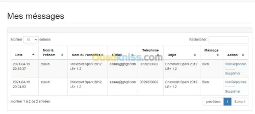 Sites WEB dynamique & E-Commerce.