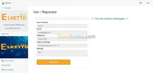 Sites WEB dynamique & E-Commerce.
