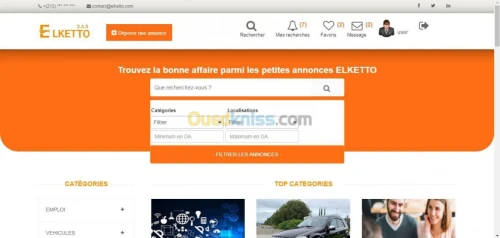 Sites WEB dynamique & E-Commerce.
