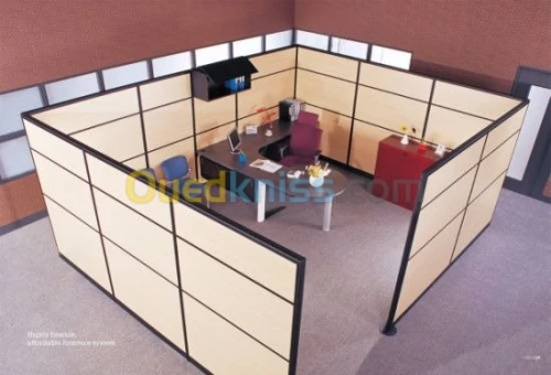 Séparation de bureau mobile et fixe