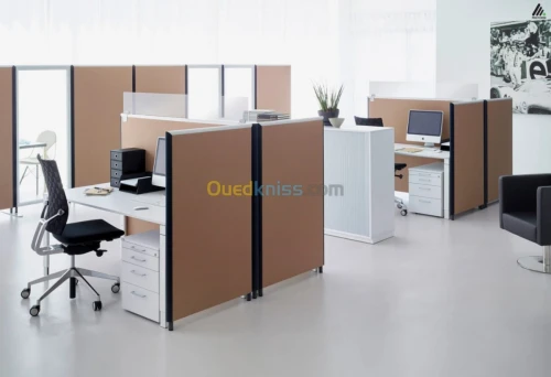 Séparation de bureau mobile et fixe