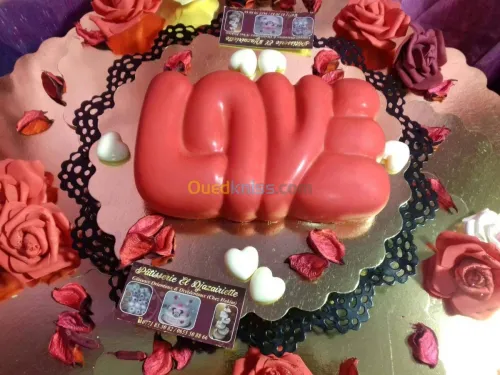 Gâteaux personnalisés love