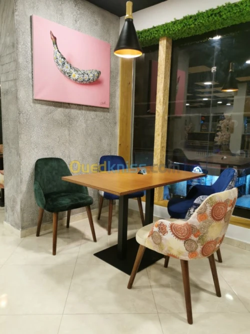 Chaise et banquette 