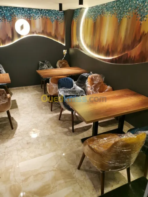 Chaise et banquette 