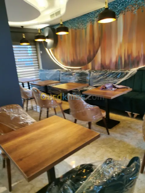 Chaise et banquette 