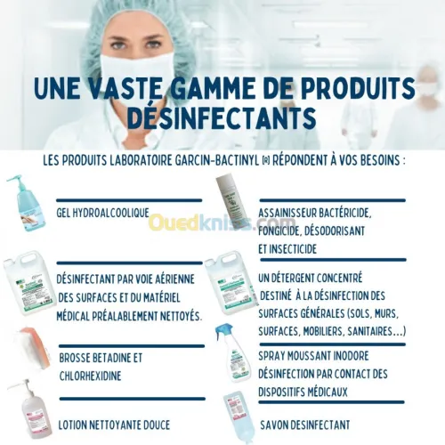 PRODUITS DE DESINFECTIONS 
