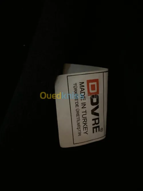 Veste semi cuir avec double fermeture