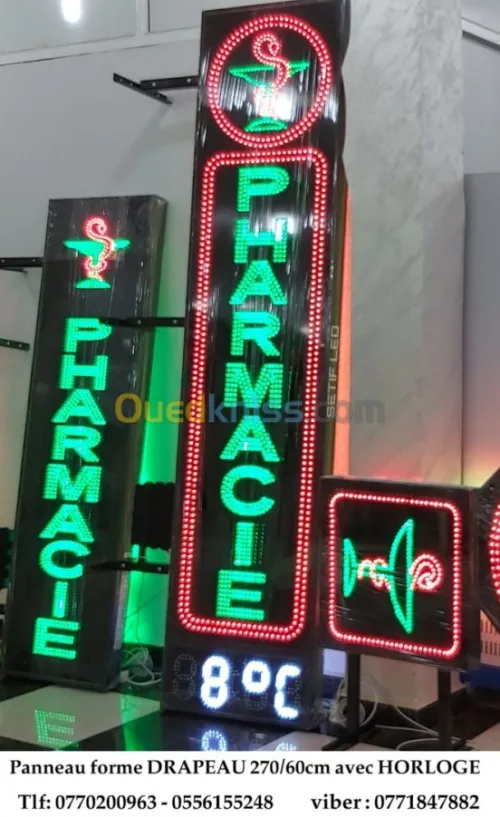 Fabrication d'enseignes lumineuse 