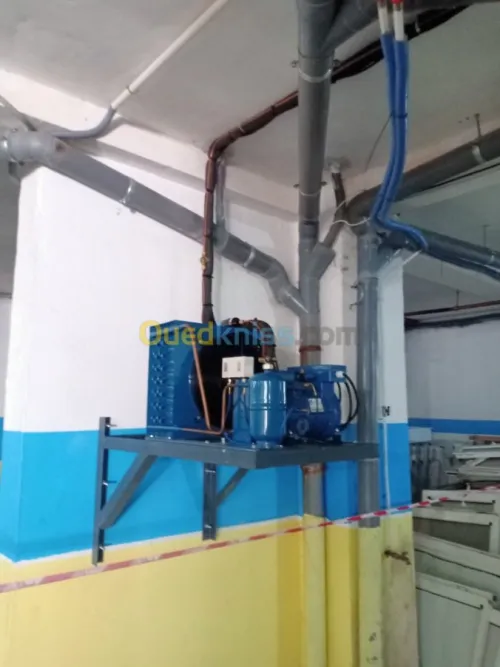 Fabrication des chambres froides