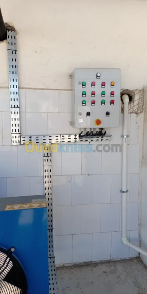 Fabrication des chambres froides