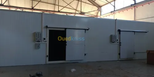 Fabrication des chambres froides
