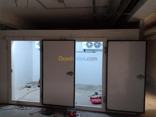 Fabrication des chambres froides