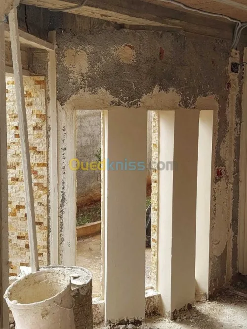 Plâtre projection Mp75 knauf 