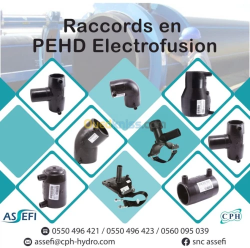 RACCORDS EN PEHD ELECTROFUSION
