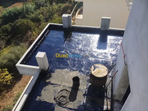 Étanchéité terrasse et touille 