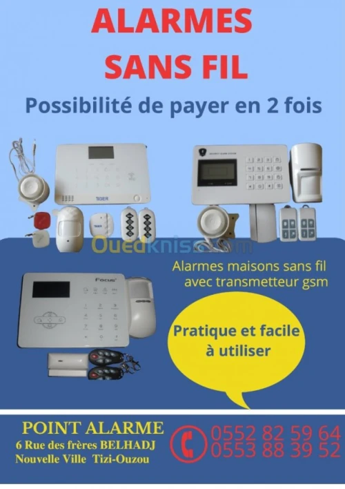 Alarme maison sans fil