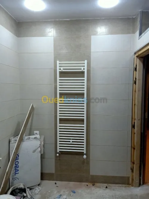 Groupe carreleur professionnel