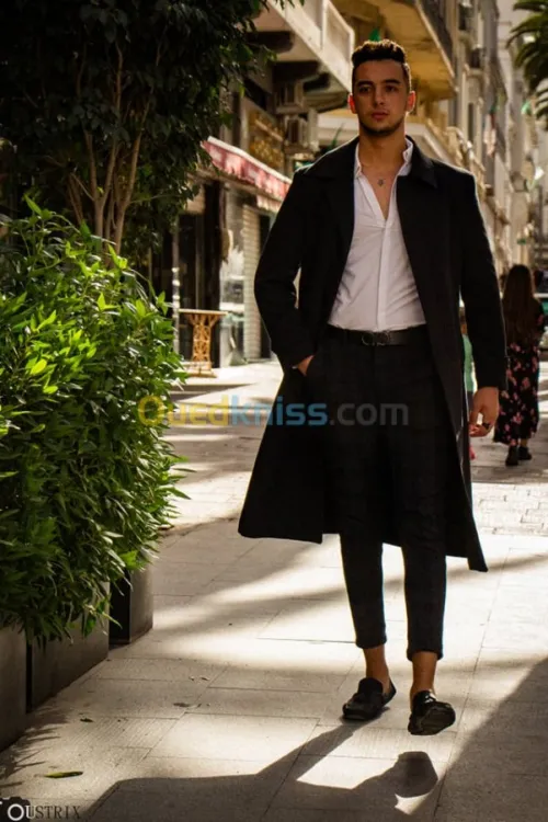 Manteau cachemire homme 