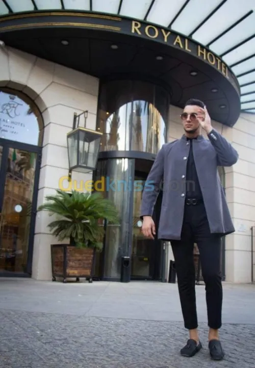 Manteau cachemire homme 