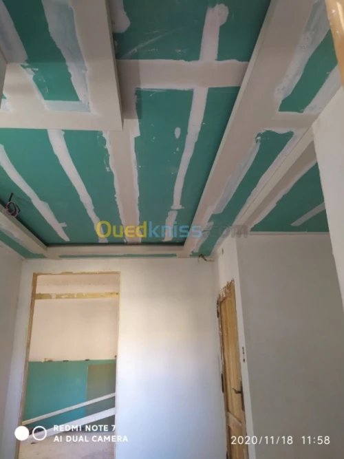 Platre projection knauf