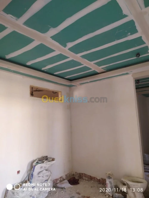 Platre projection knauf