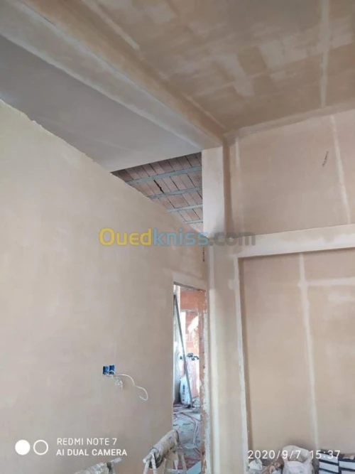 Platre projection knauf