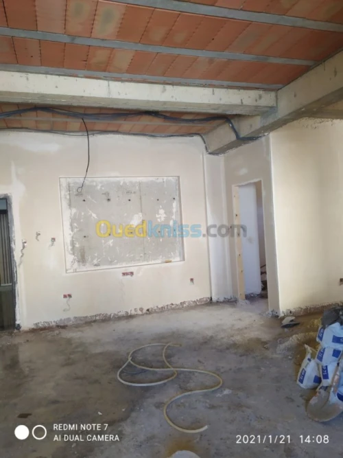 Platre projection knauf