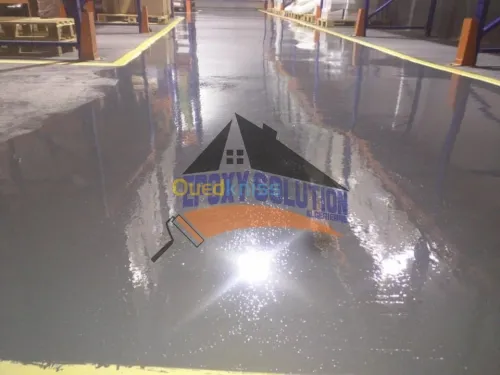 Revêtement de sols en Résine epoxy 