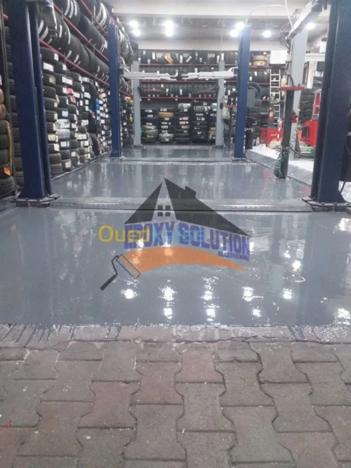 Revêtement de sols en Résine epoxy 