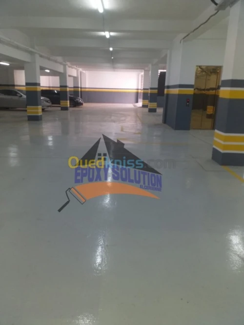 Revêtement de sols en Résine epoxy 
