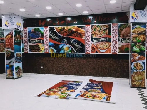 alucoband ecriture lumineuse 