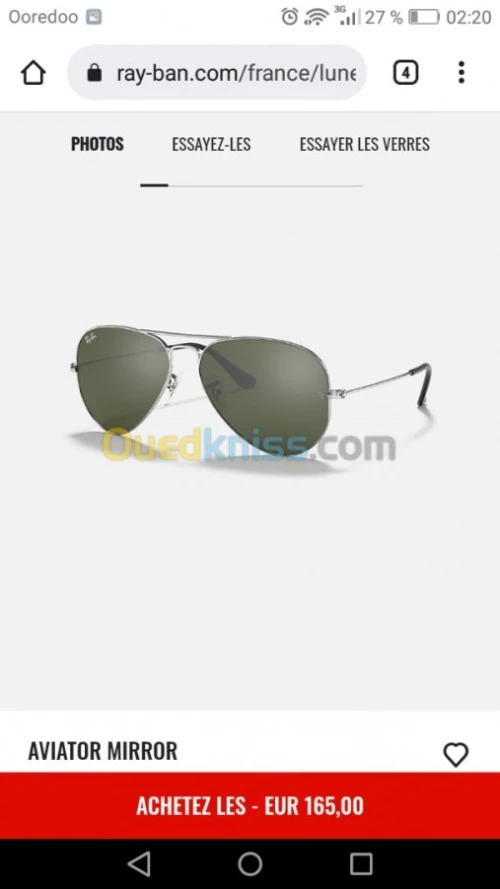 Rayban  aviator