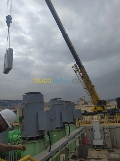 Traitement des eaux/ électricité indus