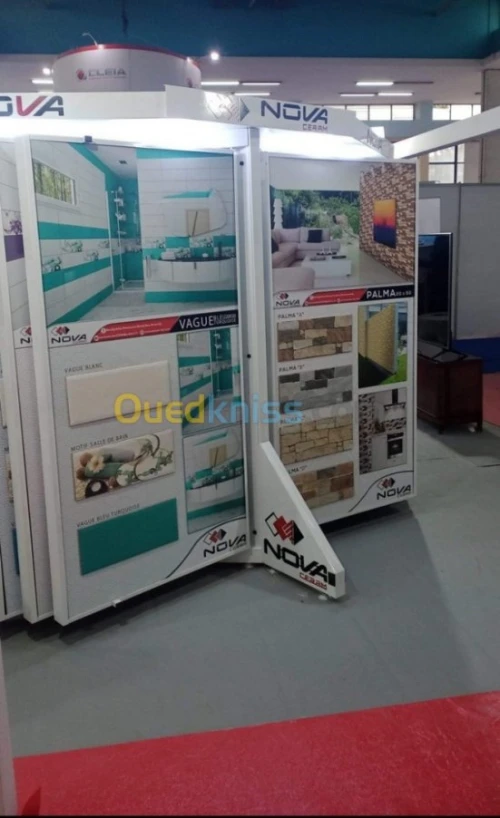 fabrication des présentoir mitalique