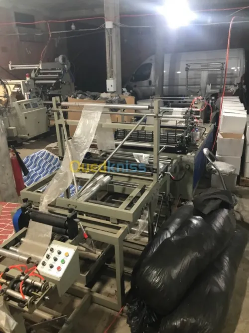 Machine à fabriquer sac poubelle 