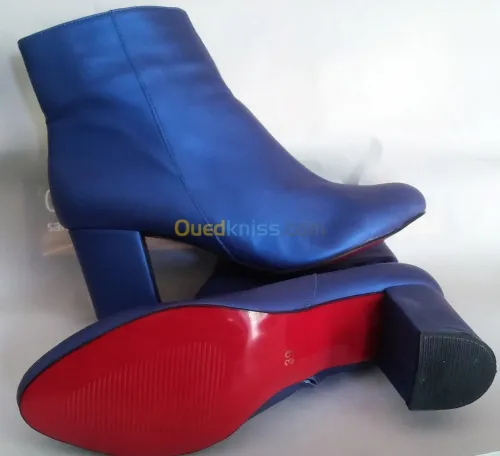 Bottines  originales Bleu royal