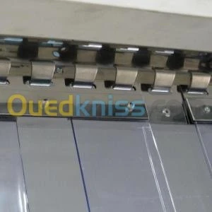 Rideau lanière PVC souple 