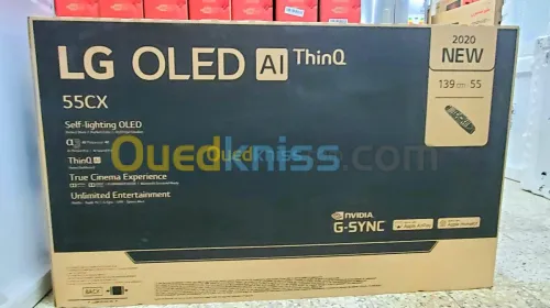 TV LG OLED CX55 promotion