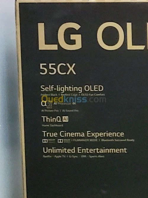 TV LG OLED CX55 promotion