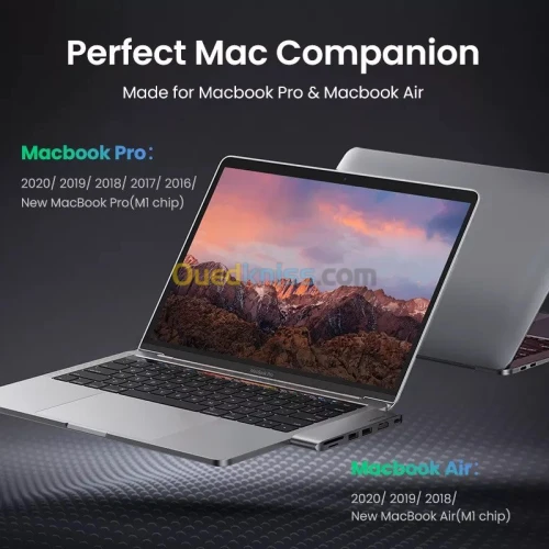 Adaptateur HUB Ugreen 6 in 2 USB-c type-c to HDMI + SD/TF + 2 * USB3.0 + PD