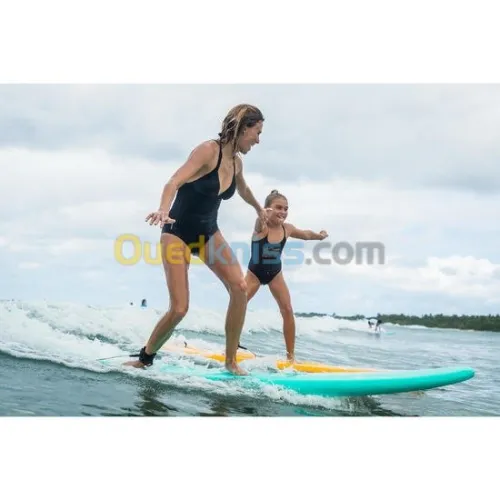 MAILLOT DECATHLON DE BAIN 1 PIÈCE 100 NOIR