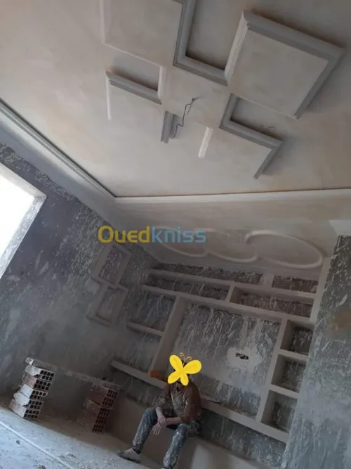 ديكورات جبس بلاكو بلاط PVC 