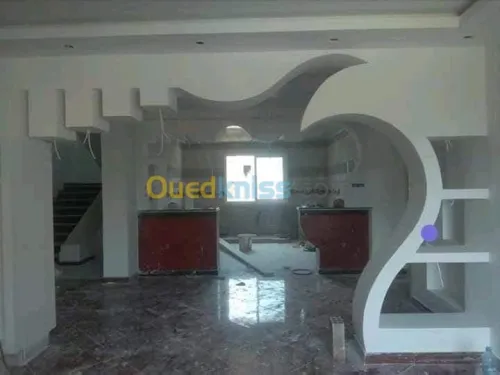 ديكورات جبس بلاكو بلاط PVC 