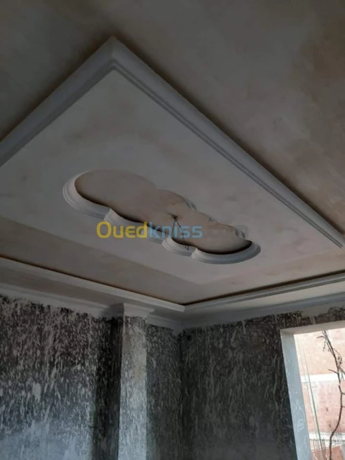 ديكورات جبس بلاكو بلاط PVC 