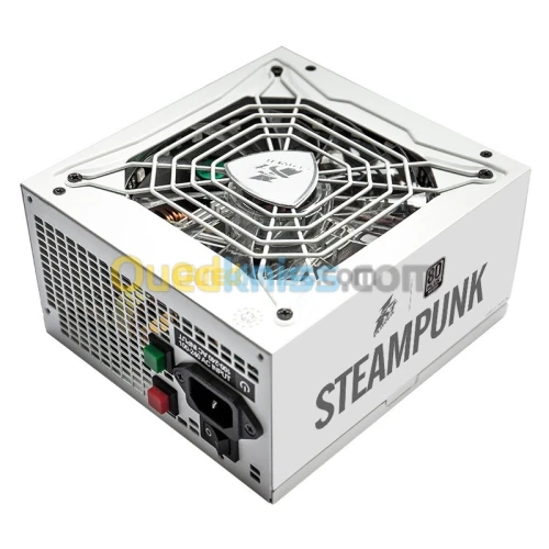 Alimentation First Player STEAM PUNK SERIES SLIVER FULL MODULAR 650W PS-650AX