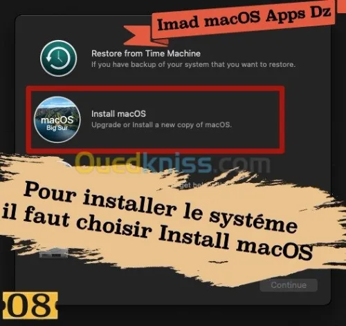 macOS Big Sur Bootable sur clé USB