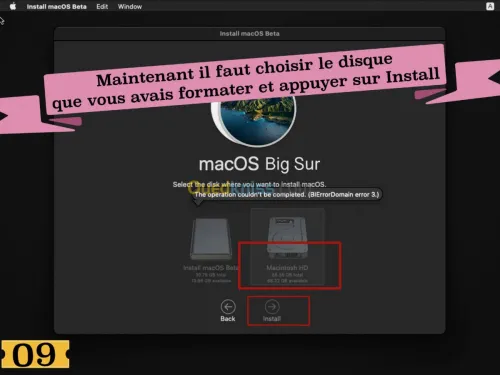 macOS Big Sur Bootable sur clé USB