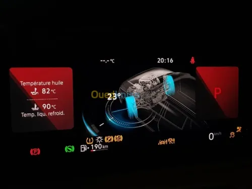Activation des options cachées Golf 8