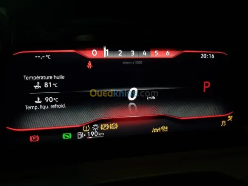 Activation des options cachées Golf 8
